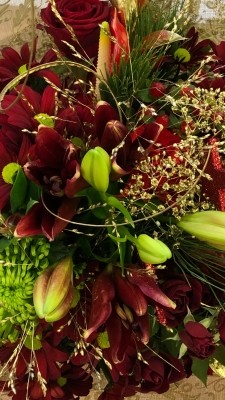 Florist Choice Christmas Hand Tied